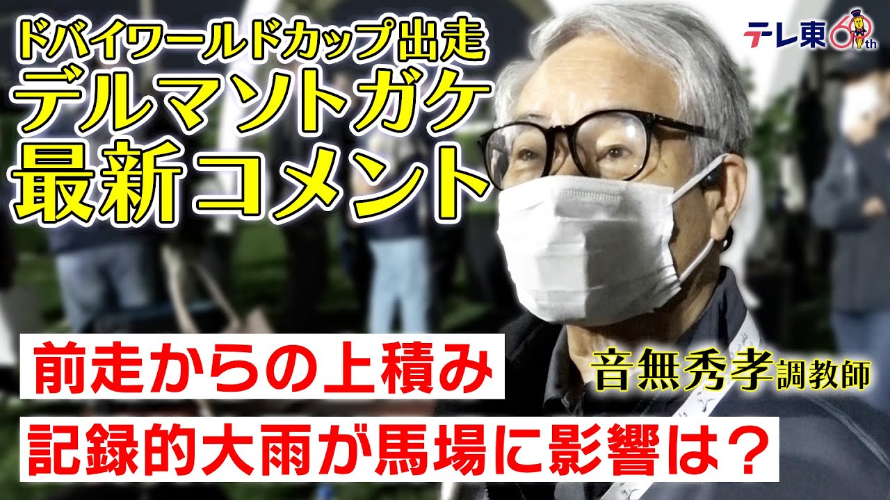 【ドバイワールドC】デルマソトガケでラストイヤーに挑む音無秀孝調教師最新コメント｜ウイニング競馬配信限定