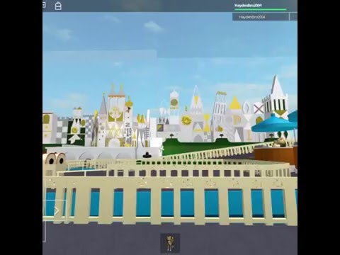 It S A Small World Roblox Youtube - its a small world roblox