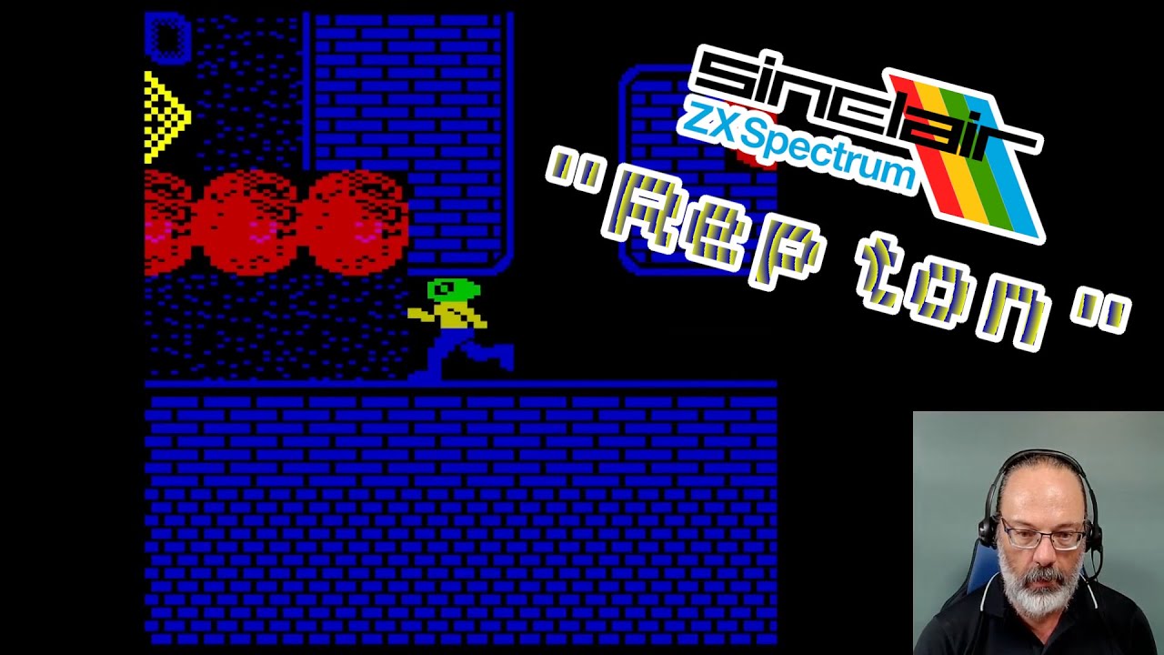 Playing Zx Spectrum ZX Spectrum Game Play, Repton - YouTube