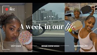 WEEKLY VLOG - Life Update, Miami Swim Week, Dot Cakes
