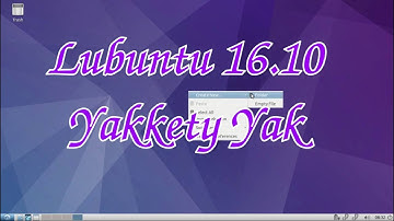 Lubuntu 16.10 Yakkety Yak Look At