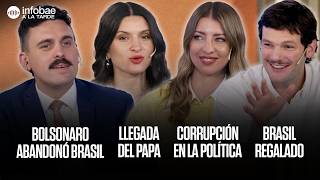 BOLSONARO ABANDONÓ BRASIL, EL GOBIERNO HACE SILENCIO, PRUEBAS PISA, LA LLEGADA DEL PAPA (27/10)