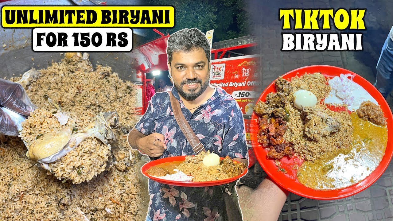 150₹ UNLIMITED Biryani Combo in Coimbatore !! கோவையை கலக்கும் TikTok