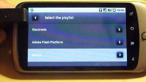 YouTube Player using AIR for Android