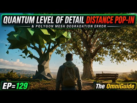 Quantum Level of Detail Distance pop in