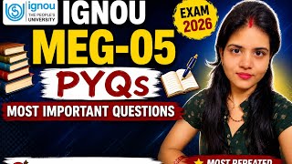 Ignou Meg-05 Pyqs Most Important Questions 2026 Literary Criticism Theory