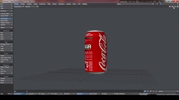 How to Make a simple Cocacola Cane in Lightwave 3D
