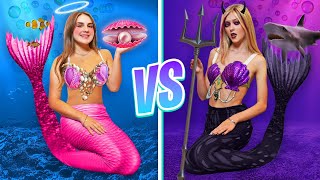 Good Mermaid VS Bad Mermaid || Bad Mermaid KISSES BOYFRIEND🧜‍♀️