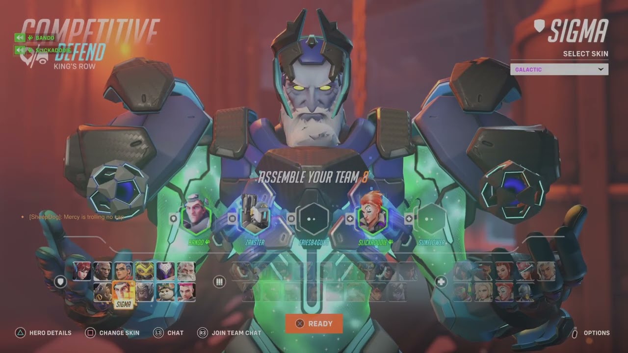 Crazy Overtime Clutch !  Overwatch 2: Sigma gameplay