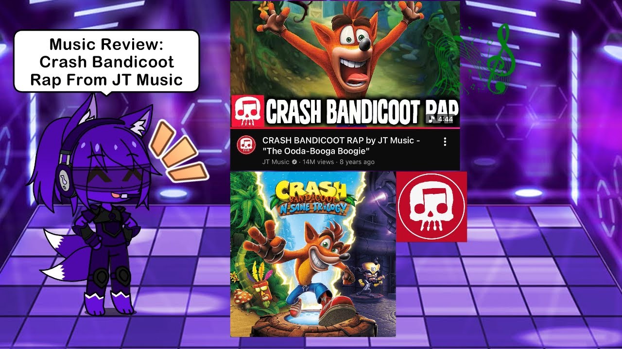 Music Review: Crash Bandicoot Rap From JT Music