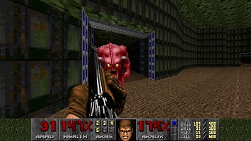 The Ultimate Doom E1M4 Ultra-Violence 100% (Fast Monsters)