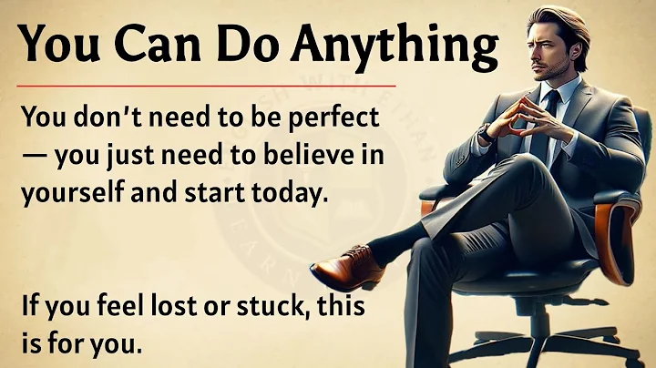 You Can Do Anything 🔥 || Life-Changing Motivation || Graded Reader for English Learners thumbnail