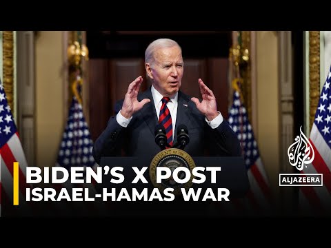US president on personal X account: 'Continuing down the war path is to give Hamas what it seeks’
