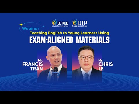 WEBINAR "TEACHING ENGLISH TO YOUNG LEARNERS USING EXAM-ALIGNED MATERIALS" - video from DTP Education