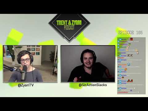 Trent & Zyori Podcast #165: SirActionSlacks in for Trent