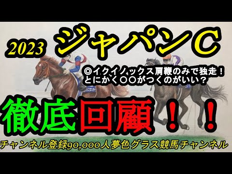 【回顧】2023ジャパンカップ！◎イクイノックス肩鞭だけで独走のゴールイン！今更だが、この馬は〇〇がいい？