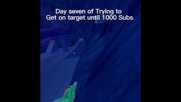 Day seven of ￼￼trying to get on target until 1000 subs ￼
