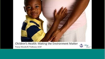 Part 25 - The NIEHS Exposure Science and the Exposome Webinar Series - Dr. Tracey Woodruff