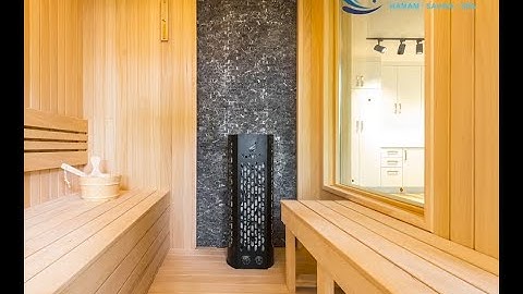 Construction of a Sauna of the Çilek Havuz Company