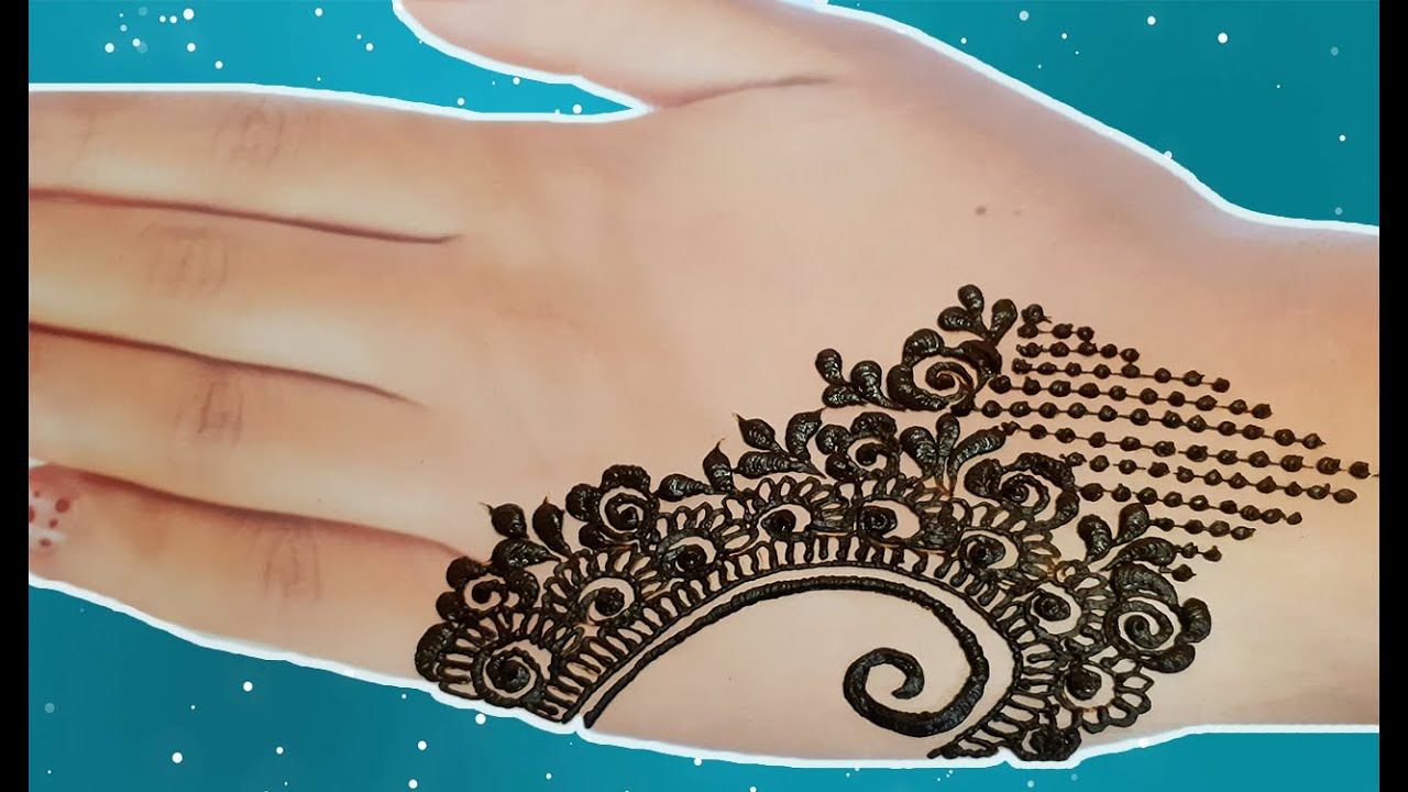 Simple mehndi designs | Stylish & easy | Arabic mehandi [Trendy mehndi ...