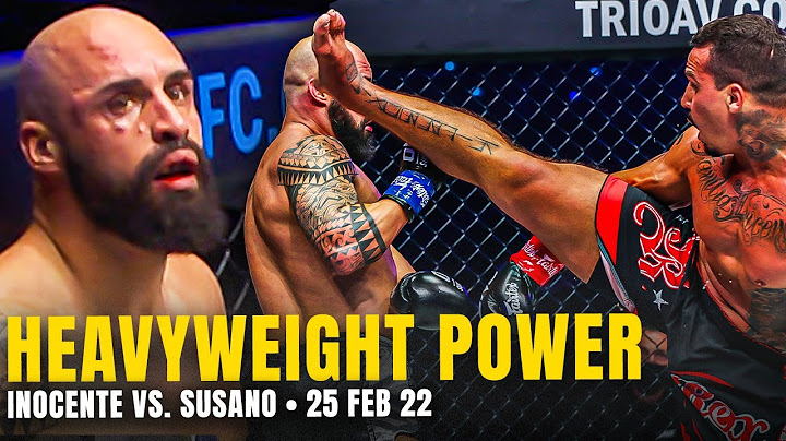 Heavyweight SLUGFEST 😱 Inocente vs. Susano | Full Fight