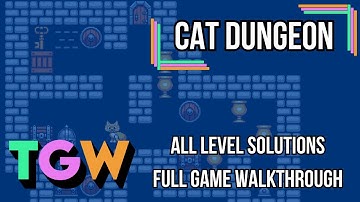 Cat Dungeon - 100% Full Game Walkthrough / All Level Solutions
