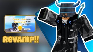 How I made MY Game Idea Generator 1000x BETTER! (In ROBLOX)