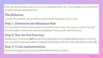 How to Set All Inner Values of a 2D Numpy Array to the Same Size with Default Fill Values