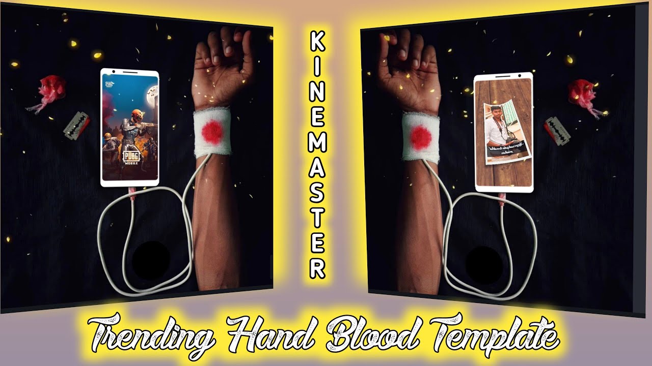 Kinemaster Tutorial Trending Hand Blood Layer Editing In Tamil Youtube