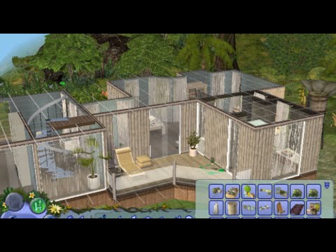 Transformation d\'une maison des Sims 2 naufragés en une maison ... Transformation d\'une maison des Sims 2 naufragés en une maison ...