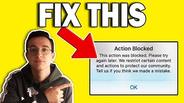 How to Remove Action Block on Instagram in 2020 - Fix Action Blocked