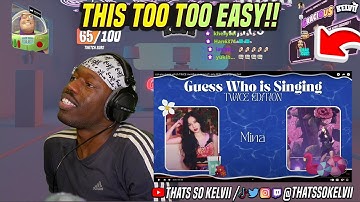 thatssokelvii tries to guess which TWICE member is singing? | only REAL once can perfect **perfect**