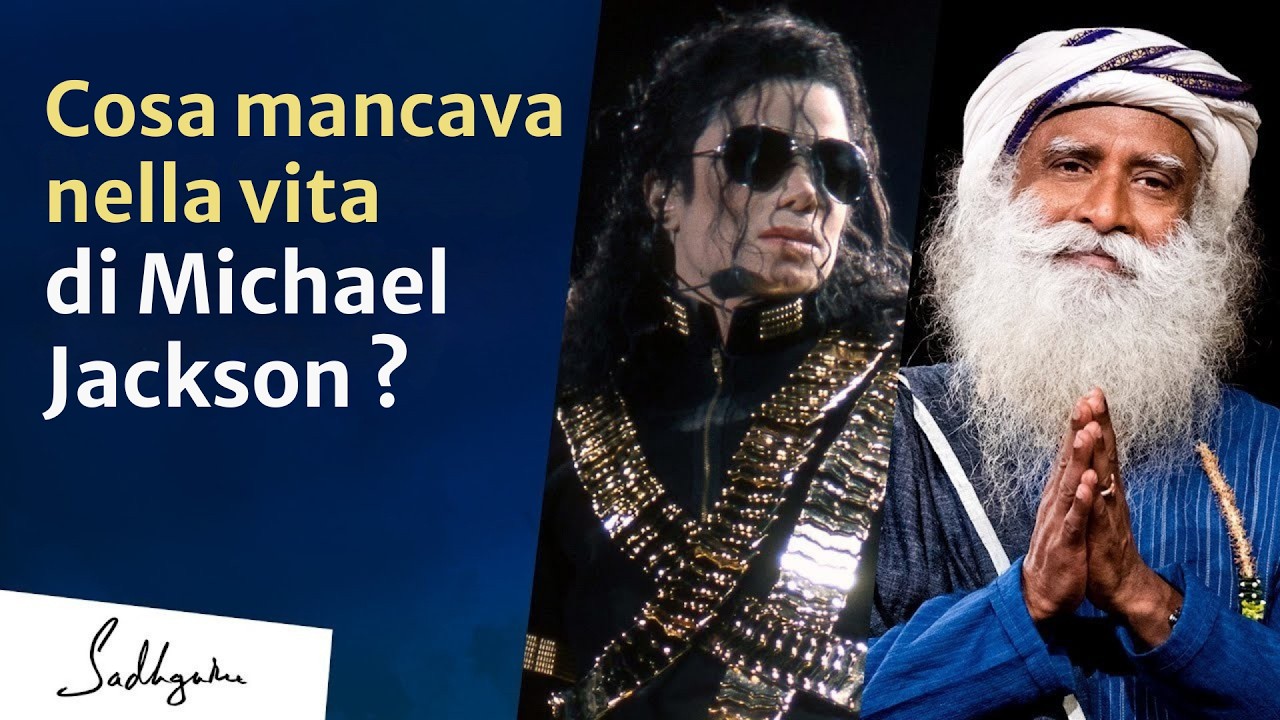 La genialità di Michael Jackson e l'opportunità mancata | Sadhguru Italiano