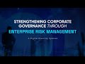 Event - Strengthening Corporate Governance through Enterprise Risk Management