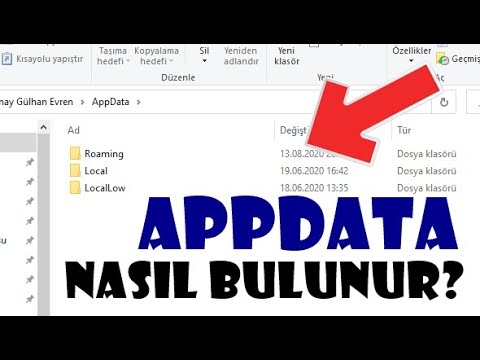 APPDATA KLASÖRÜ NASIL BULUNUR? - Nasıl Yapılır?