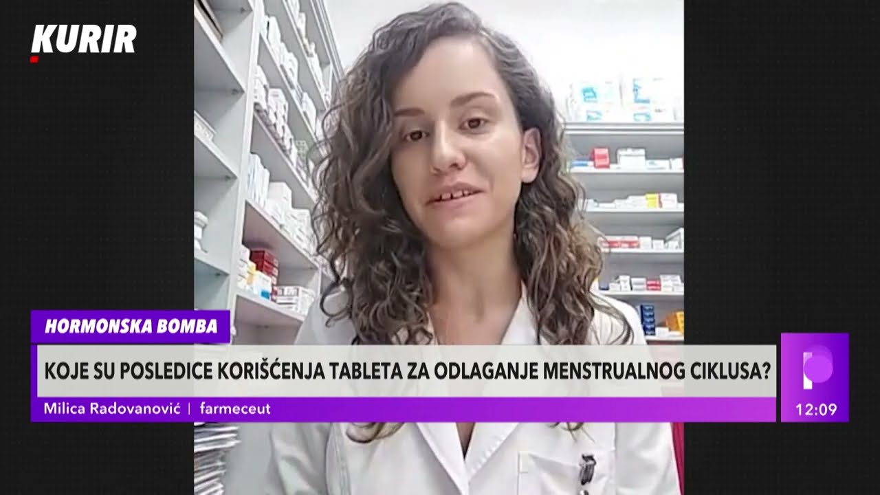 Farmaceut: NE UZIMAJTE PILULE ZA ODLAGANJE CIKLUSA NA SVOJU RUKU!