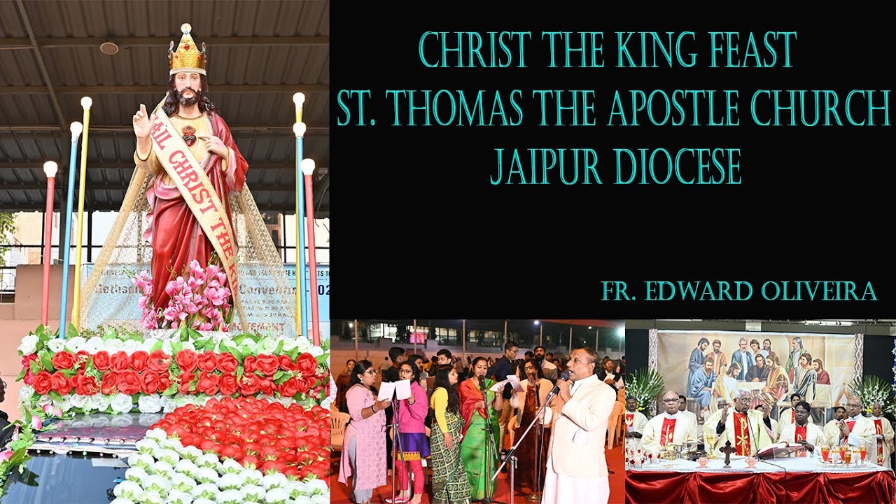 CHRIST THE KING FEAST | CHRIST RAJA | RALLY | FR. EDWARD OLIVEIRA - YouTube