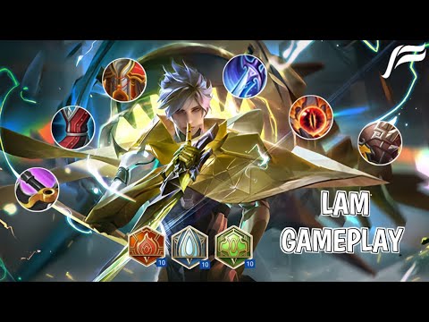 Lam's Ranks Lam Gameplay Rank Diamond - Honor of King - YouTube