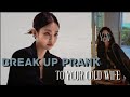 Break up prank to your cold wife jennie oneshot