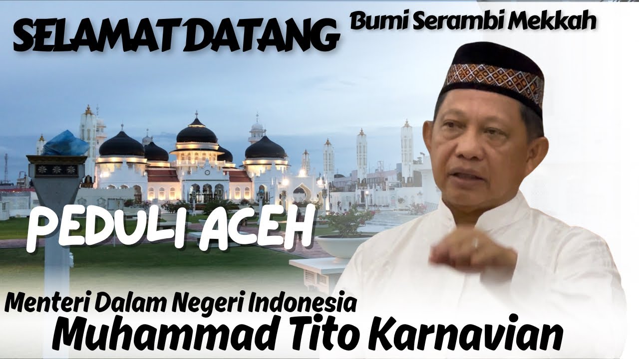 Tito Karnavian-PEDULI ACEH