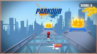 Our Latest Runner Game – Parkour Race | Gameplay Showcase