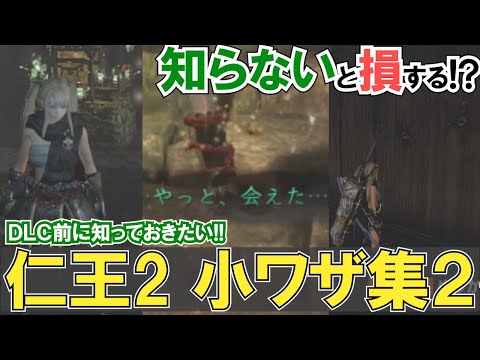 【仁王2】知るとおトクな小ワザ集２！攻略が楽になるものから、クスリとする小ネタまで♪アナタはいくつ分かりますか♪【nioh2 楽しく解説・攻略・検証】