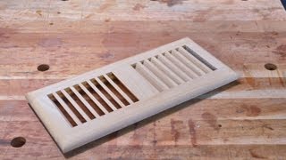 Make a Floor Vent with a Glue Joint Bit