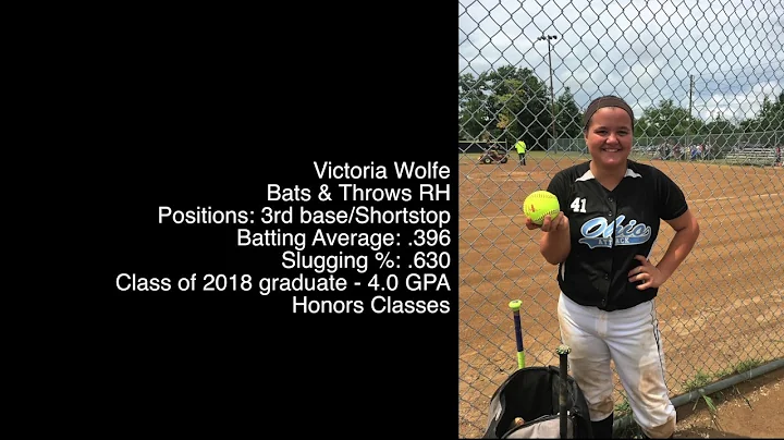 Victoria Wolfe - Softball Recruitment Video