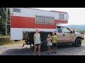 We bought a vintage truck camper!