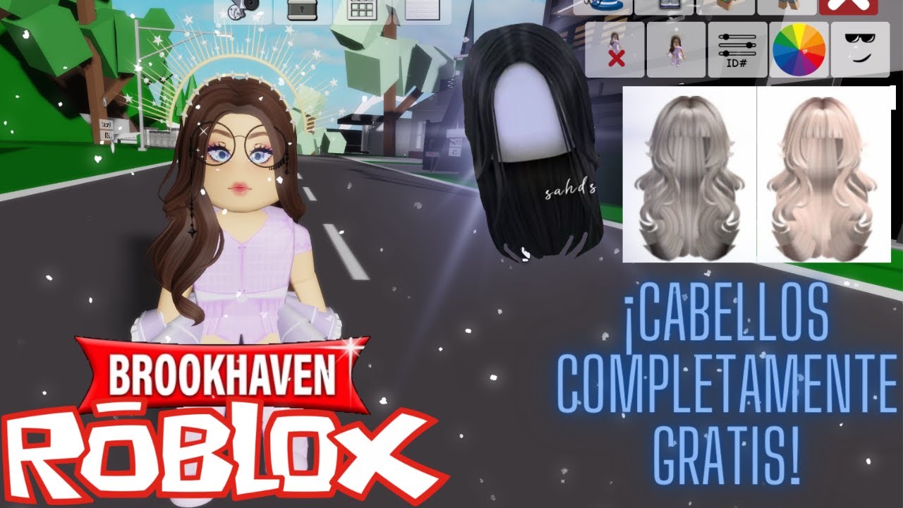 👩‍🦰¡CON ESTE HACK PODRÁS USAR CABELLOS PREMIUM GRATIS EN BROOKHAVEN! -  ROBLOX👩‍🦰