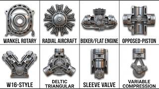 Every Weird Engine Design Ever Made Explained