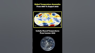 Global Temperature Anomalies From 1880 To August 2023 Including The Record Summer Of 2023