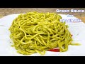How to make the Creamiest Green Sauce Spaghetti @anahidtrejo-recipes9324