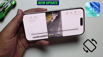 iOS 26 : How To Enable Screen Auto Rotate On iPhone